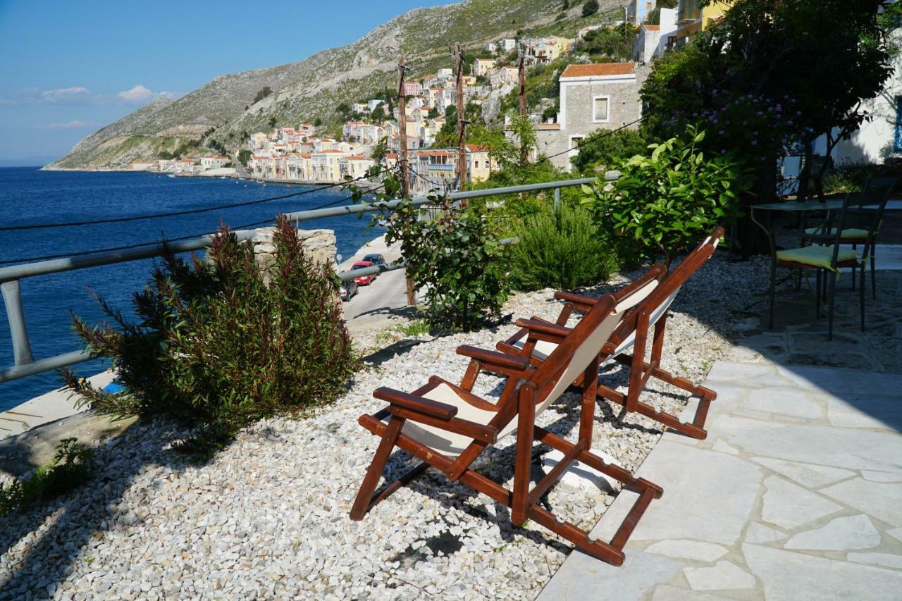Apartment Gialos Symi Exteriör bild